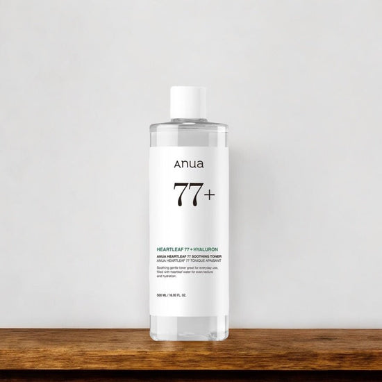 Anua Heartleaf 77% Soothing Toner 500ml - EXPIRY: 04 - 07/2026 تونر أنوا هارتليف المهدئ 77% - Princess Cosmetics Qatar