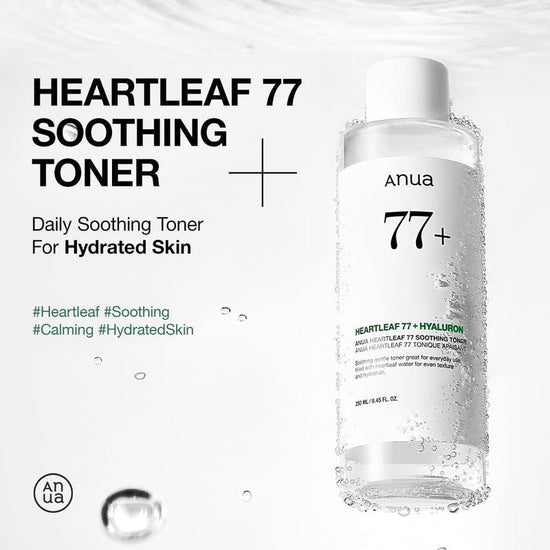 Anua Heartleaf 77% Soothing Toner 500ml - EXPIRY: 04 - 07/2026 تونر أنوا هارتليف المهدئ 77% - Princess Cosmetics Qatar