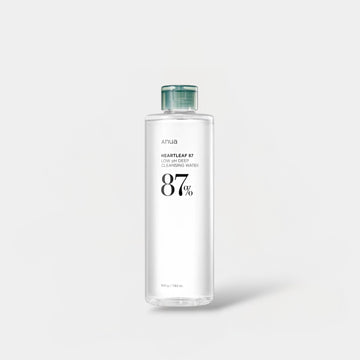 Anua Heartleaf 87 Low pH Deep Cleansing Water 500g أنوا هارت ليف 87 ماء تنظيف عميق منخفض الأس الهيدروجيني - Princess Cosmetics Qatar