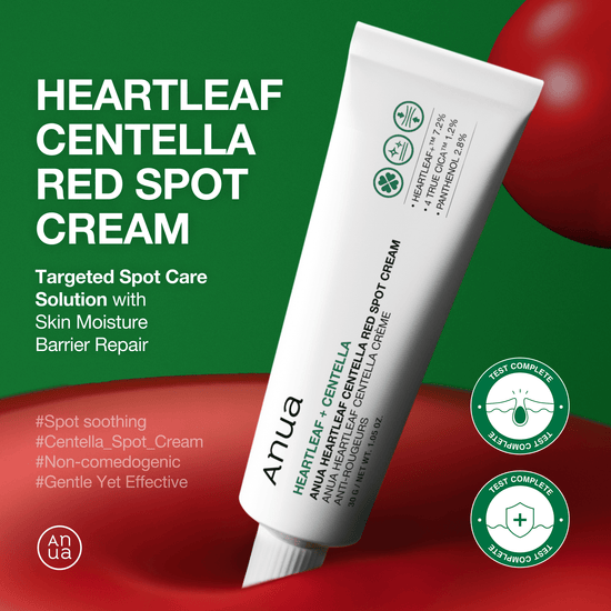 Anua Heartleaf Centella Red Spot Cream 30ml كريم أنوا هارتليف سنتيلا للبقع الحمراء - Princess Cosmetics Qatar