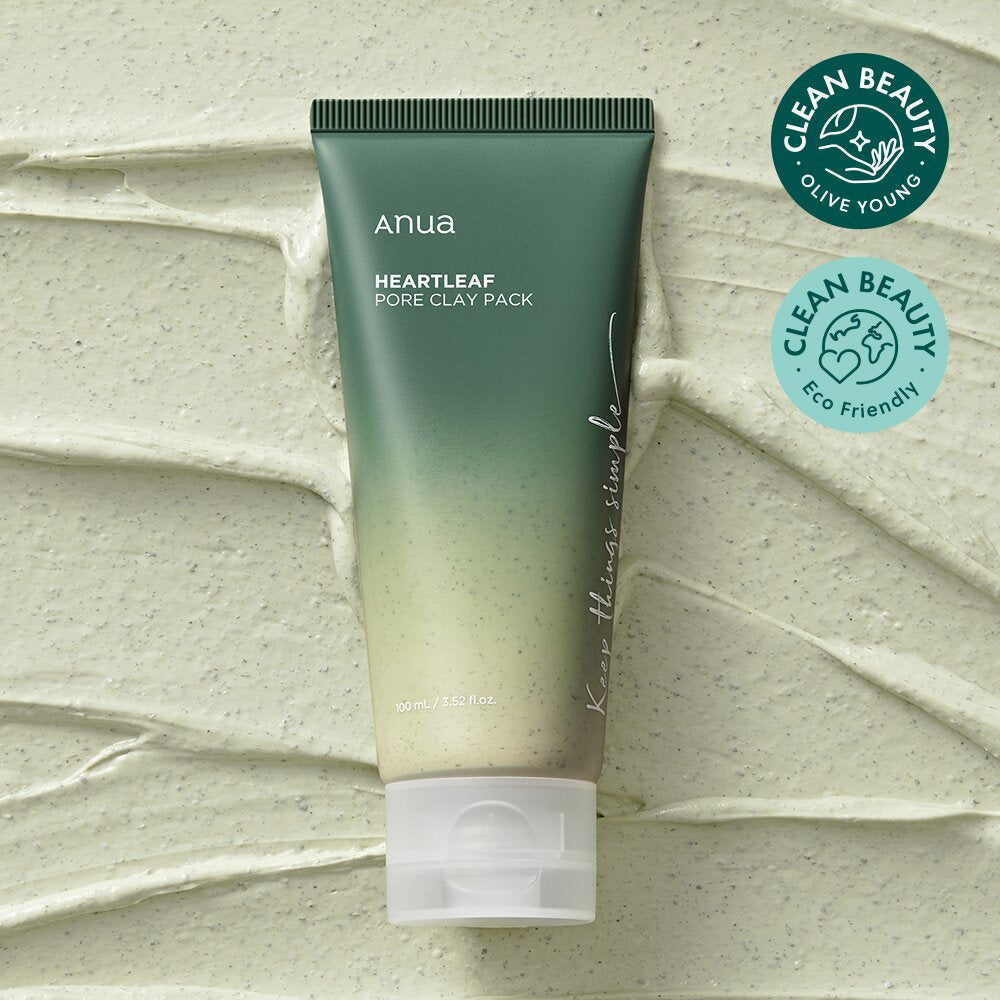 Anua Heartleaf Pore Clay Pack 100ml أنوا هارت ليف المسام كلاي - Princess Cosmetics Qatar