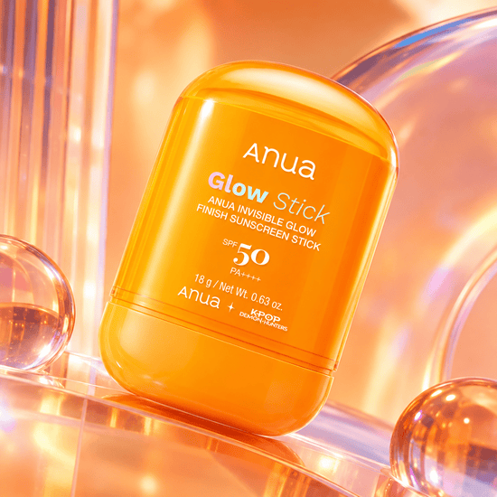 Anua Invisible Glow Finish Sunscreen Stick 18g عصا واقي الشمس أنوا بلمسة نهائية متوهجة غير مرئية - Princess Cosmetics Qatar