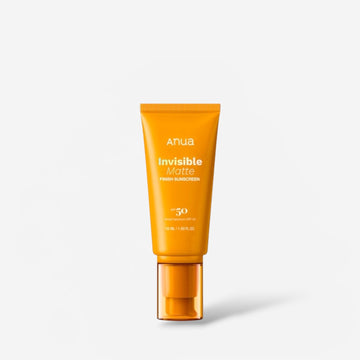 Anua Invisible Matte Finish Sunscreen 50ml واقي الشمس أنوا غير المرئي ذو اللمسة النهائية غير اللامعة - Princess Cosmetics Qatar