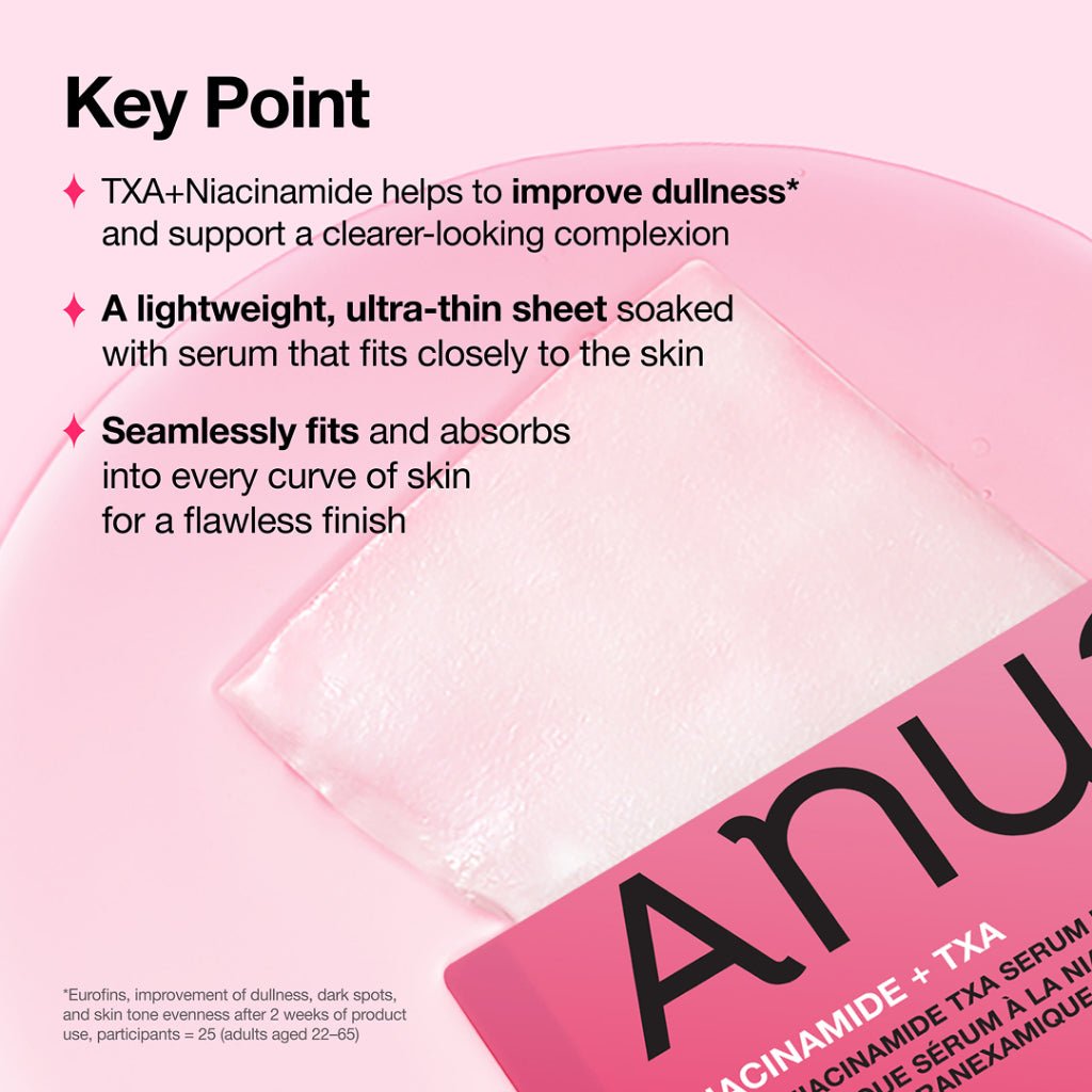 Anua KPOP Demon Hunter Niacinamide TXA Serum Mask (1 Sheet) قناع مصل أنوا كيبوب شيطان هنتر نياسيناميد TXA - Princess Cosmetics Qatar