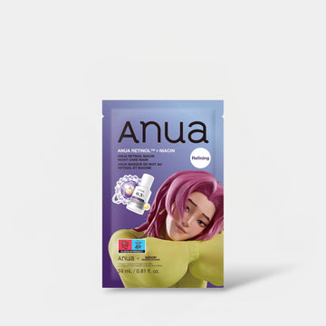 Anua KPOP Demon Hunter Retinol Niacin Night Care Mask (1 Sheet) قناع العناية الليلية أنوا كيبوب ديمون هانتر ريتينول نياسين - Princess Cosmetics Qatar