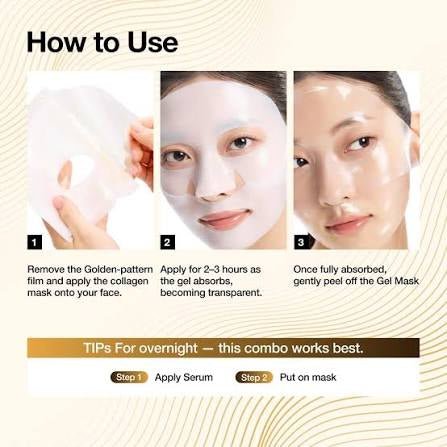 Anua KPOP Demon Hunters Golden Firming Collagen Wrapping Mask 80ml قناع الكولاجين الذهبي لشد البشرة من أنوا، أحد أعضاء فرقة كيبوب ديمون هانترز - Princess Cosmetics Qatar