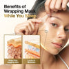 Anua KPOP Demon Hunters Golden Firming Collagen Wrapping Mask 80ml قناع الكولاجين الذهبي لشد البشرة من أنوا، أحد أعضاء فرقة كيبوب ديمون هانترز - Princess Cosmetics Qatar