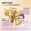 Anua KPOP Demon Hunters Golden Pattern Ceramide Barrier Collagen Mask (1 Sheet) قناع الكولاجين ذو النمط الذهبي من سيراميد من أنوا، أحد أعضاء فرقة كيبوب ديمون هانترز - Princess Cosmetics Qatar