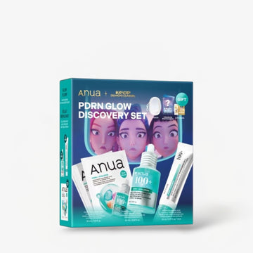 Anua Kpop Demon Hunters PDRN Glow Discovery Set مجموعة أنوا كيبوب ديمون هانترز بي دي آر إن جلو ديسكفري - Princess Cosmetics Qatar