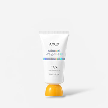 Anua Mineral Weightless Finish Sunscreen 50ml واقي الشمس المعدني الخفيف الوزن من أنوا - Princess Cosmetics Qatar