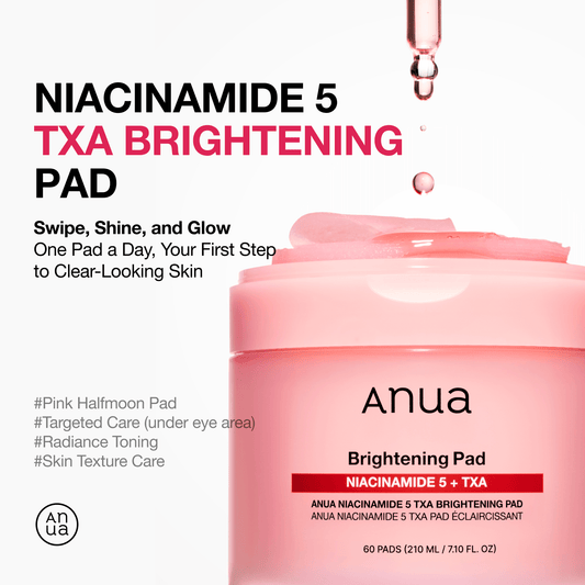 Anua Niacinamide 5 TXA Brightening Pad (60 Pads) وسادة تفتيح أنوا نياسيناميد 5 تي إكس إيه - Princess Cosmetics Qatar