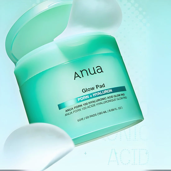 Anua PDRN 100 Hyaluronic Acid Glow Pad (60 Pads) أنوا PDRN 100 وسادة توهج حمض الهيالورونيك - Princess Cosmetics Qatar