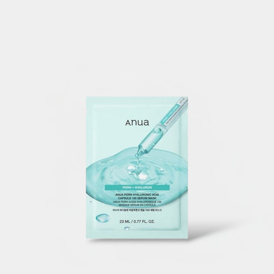 Anua PDRN Hyaluronic Acid Capsule 100 Serum Mask (1 Sheet) قناع مصل كبسولات حمض الهيالورونيك من أنوا بي دي آر إن ١٠٠ - Princess Cosmetics Qatar