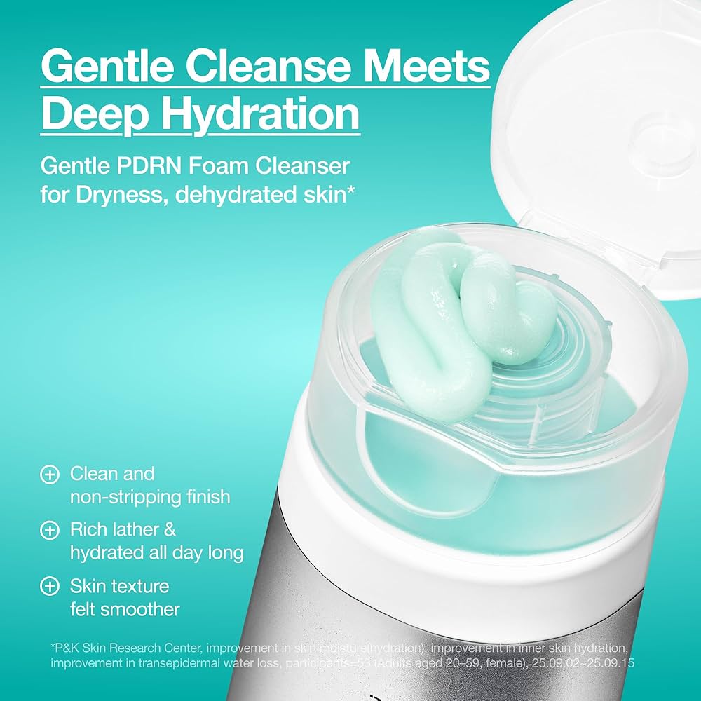 Anua PDRN Hyaluronic Acid Moisturizing Cleansing Foam 150ml غسول رغوي مرطب بحمض الهيالورونيك من أنوا بي دي آر إن - Princess Cosmetics Qatar