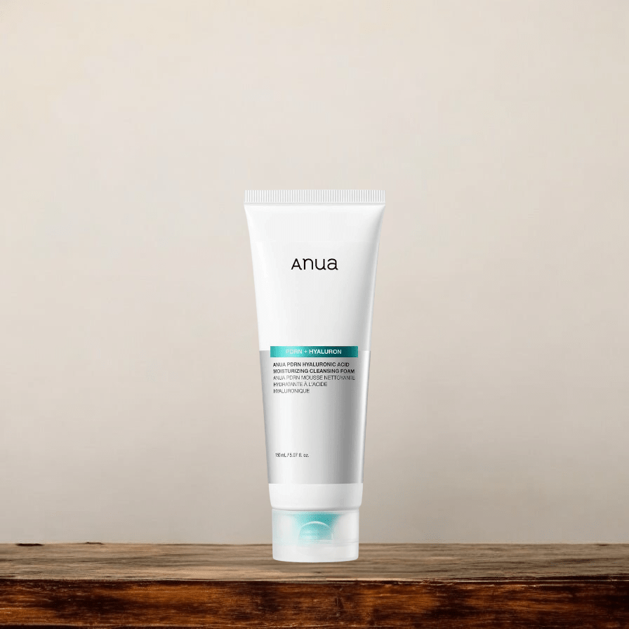 Anua PDRN Hyaluronic Acid Moisturizing Cleansing Foam غسول رغوي مرطب بحمض الهيالورونيك من أنوا بي دي آر إن - Princess Cosmetics Qatar
