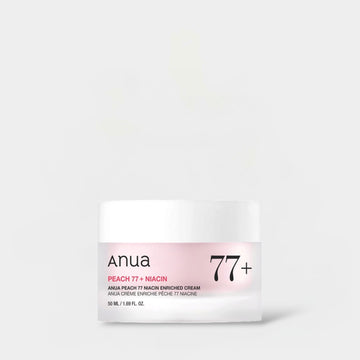 Anua Peach 77 Niacin Enriched Cream 50ml أنوا الخوخ 77 كريم غني بالنياسين - Princess Cosmetics Qatar