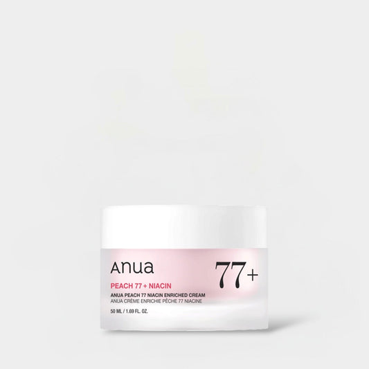 Anua Peach 77 Niacin Enriched Cream 50ml أنوا الخوخ 77 كريم غني بالنياسين - Princess Cosmetics Qatar