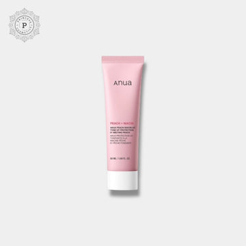 Anua Peach Niacin UV Tone Up Protection - Melting Peach 50ml حماية من الأشعة فوق البنفسجية من أنوا بيتش نياسين - خوخ ذائب - Princess Cosmetics Qatar