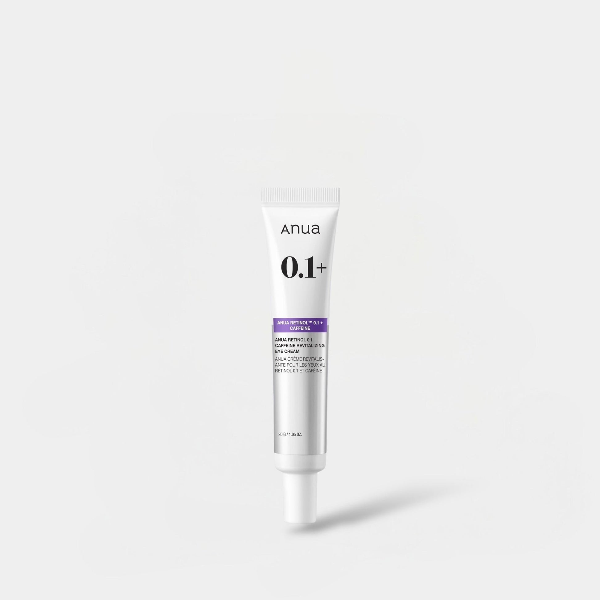 Anua Retinol 0.1 Caffeine Revitalizing Eye Cream 30g كريم أنوا ريتينول 0.1 كافيين المنعش للعينين - Princess Cosmetics Qatar