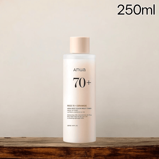 Anua Rice 70 Glowy Milky Toner أرز أنوا 70 تونر حليبي لامع - Princess Cosmetics Qatar