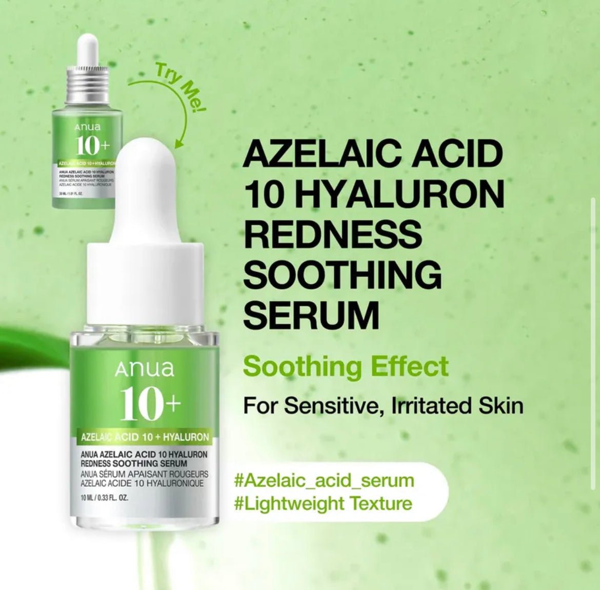 Anua Serum Minis (10ml x 3ea) مجموعة أنوا سيروم مصغرة - Princess Cosmetics Qatar