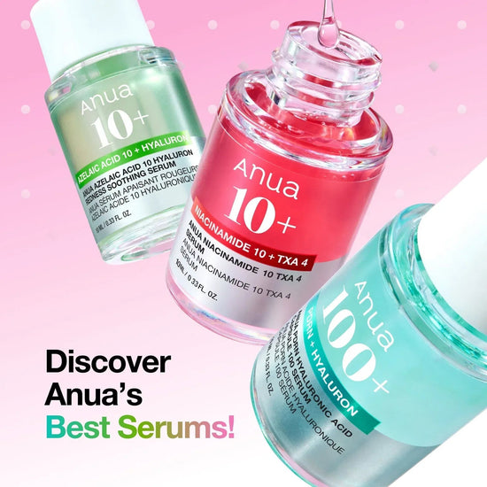Anua Serum Minis (10ml x 3ea) مجموعة أنوا سيروم مصغرة - Princess Cosmetics Qatar