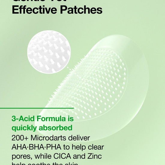 Anua Triple Acid Spot Care Microdart Patch (12 Patches) رقعة أنوا تريبل أسيد للعناية بالبقع - Princess Cosmetics Qatar