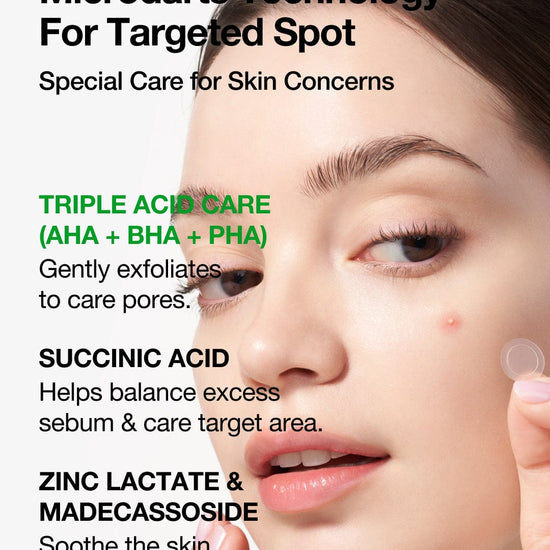 Anua Triple Acid Spot Care Microdart Patch (12 Patches) رقعة أنوا تريبل أسيد للعناية بالبقع - Princess Cosmetics Qatar