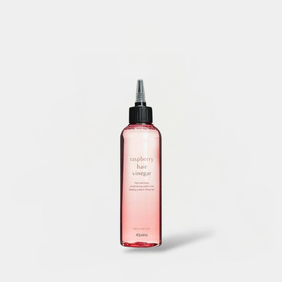 Apieu Raspberry Hair Vinegar 200ml خل الشعر بالتوت من أبيو - Princess Cosmetics Qatar