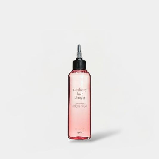 Apieu Raspberry Hair Vinegar 200ml خل الشعر بالتوت من أبيو - Princess Cosmetics Qatar
