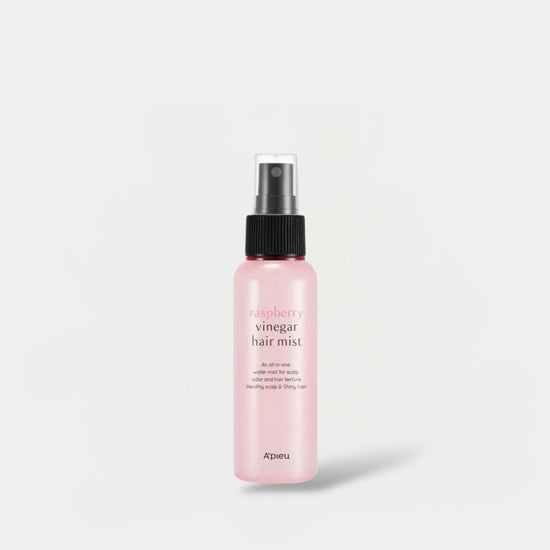 A'pieu Raspberry Vinegar Hair Mist 105ml رذاذ الشعر بخل التوت من أ بيو - Princess Cosmetics Qatar