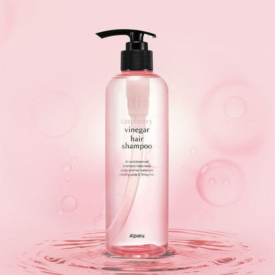 A'pieu Raspberry Vinegar Hair Shampoo 500ml شامبو الشعر بخل التوت A'pieu - Princess Cosmetics Qatar