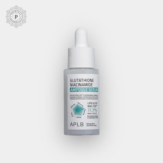 APLB Glutathione Niacinamide Ampoule Serum 40ml. أ.ب.ل.ب مصل أمبول الجلوتاثيون النياسيناميد 40 مل - Princess Cosmetics Qatar