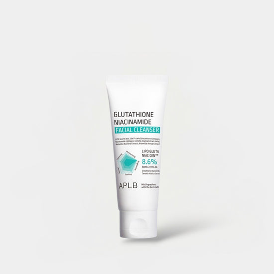 APLB Glutathione Niacinamide Facial Cleanser 80ml منظف الوجه بالجلوتاثيون والنياسيناميد من APLB - Princess Cosmetics Qatar