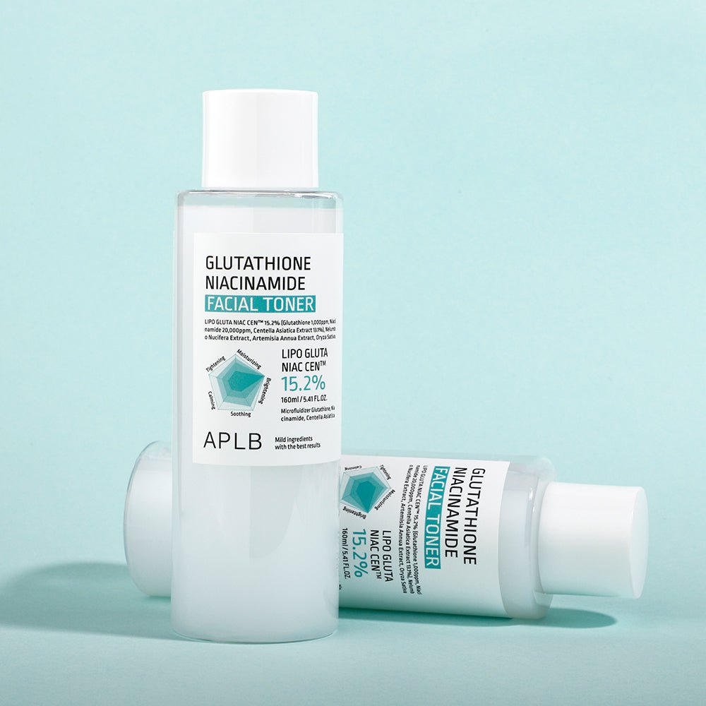 APLB Glutathione Niacinamide Facial Toner 160ml. أ.ب.ل.ب تونر للوجه بالجلوتاثيون والنياسيناميد 160 مل - Princess Cosmetics Qatar