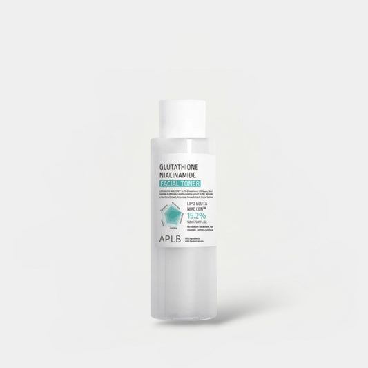 APLB Glutathione Niacinamide Facial Toner 160ml تونر الوجه APLB الجلوتاثيون النياسيناميد - Princess Cosmetics Qatar