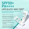 APLB Glutathione Niacinamide Sunscreen 40ml واقي الشمس APLB جلوتاثيون نياسيناميد - Princess Cosmetics Qatar