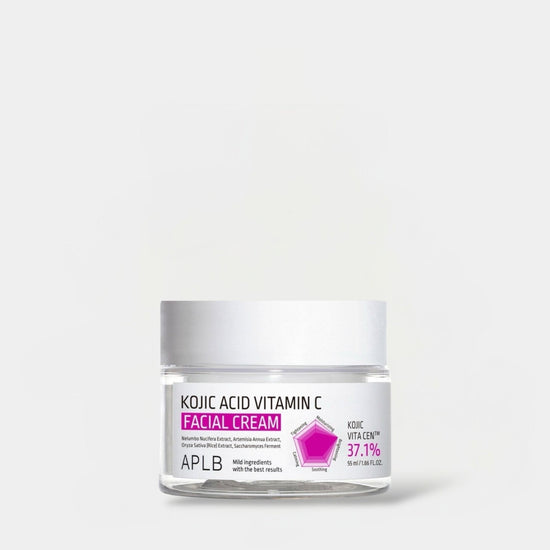 APLB Kojic Acid Vitamin C Facial Cream 55ml كريم الوجه بحمض الكوجيك وفيتامين سي من APLB - Princess Cosmetics Qatar
