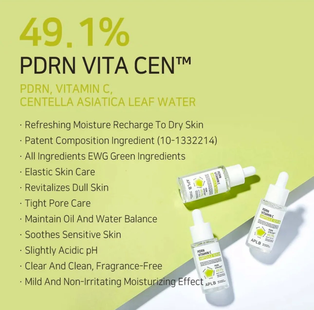 APLB PDRN Vitamin C Ampoule Serum 40ml مصل أمبولة فيتامين C من APLB PDRN - Princess Cosmetics Qatar