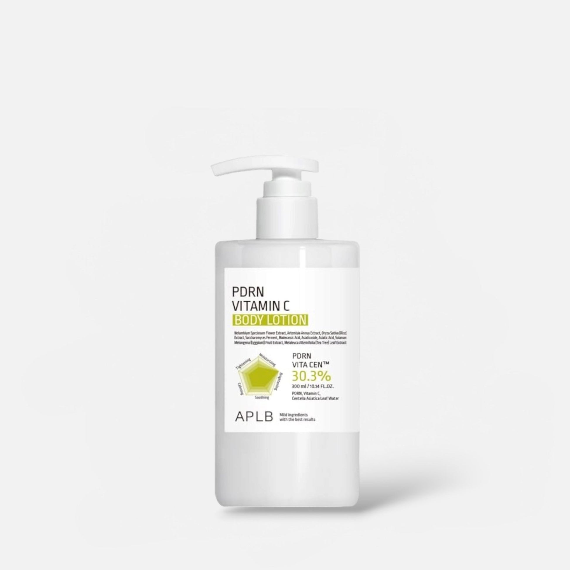 APLB PDRN Vitamin C Body Lotion 300ml لوشن الجسم بفيتامين سي من APLB PDRN - Princess Cosmetics Qatar