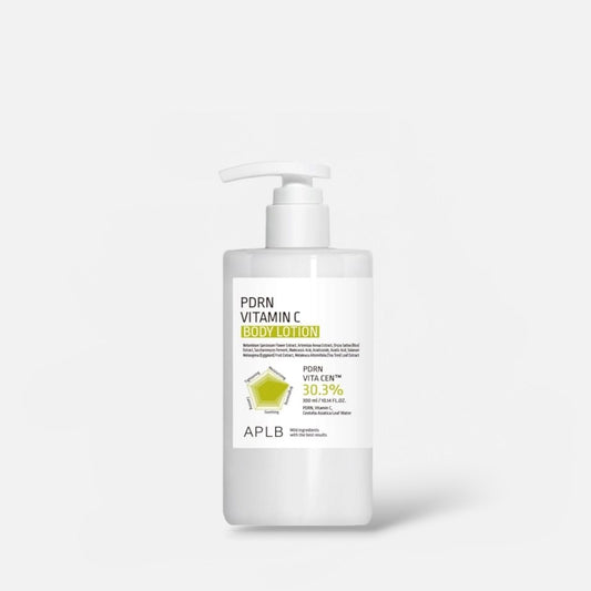 APLB PDRN Vitamin C Body Lotion 300ml لوشن الجسم بفيتامين سي من APLB PDRN - Princess Cosmetics Qatar