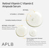 APLB Retinol Vitamin C Vitamin E Ampoule Serum 40ml مصل أمبولة فيتامين C وفيتامين E من APLB ريتينول - Princess Cosmetics Qatar