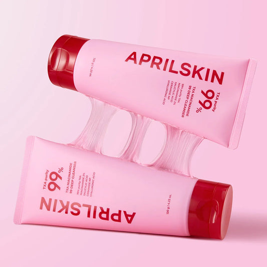 April Skin TXA Niacinamide 99 Deep Cleanser 120g منظف أبريل سكين العميق TXA نياسيناميد 99 - Princess Cosmetics Qatar