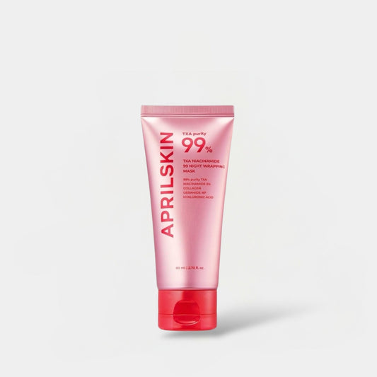 April Skin TXA Niacinamide 99 Night Wrapping Mask 80ml قناع أبريل سكين الليلي نياسيناميد TXA 99 - Princess Cosmetics Qatar