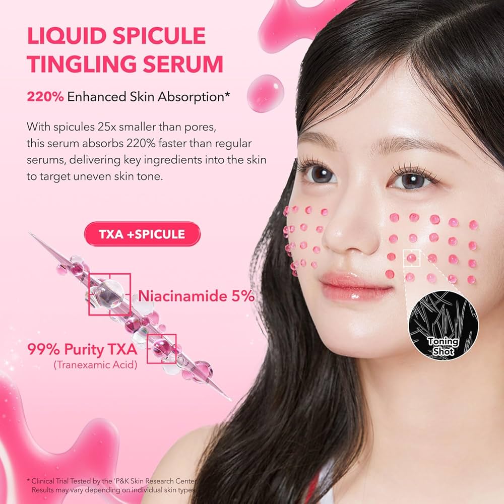 April Skin TXA Niacinamide Toning Shot 99 Serum 30ml سيروم أبريل سكين نياسيناميد TXA لقطة تونينج 99 - Princess Cosmetics Qatar