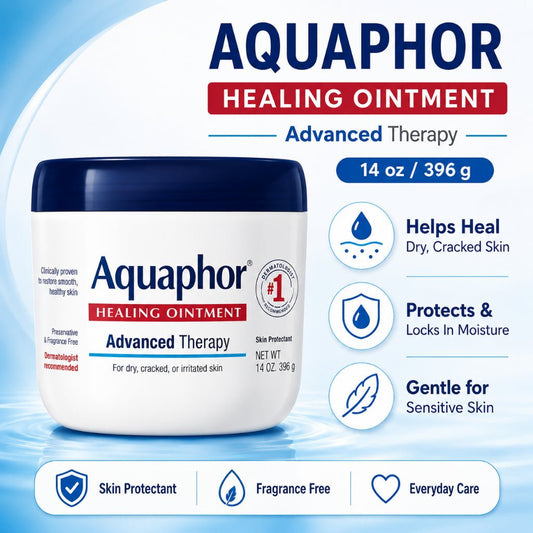 Aquaphor Healing Ointment 396g مرهم أكوافور العلاجي - Princess Cosmetics Qatar