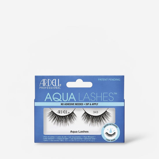 Ardell Aqua Lashes - 343 (1 Pair) رموش أرديل أكوا - 343 (زوج واحد) - Princess Cosmetics Qatar