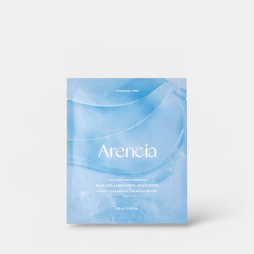 Arencia Blue Collagen Cryo Jello Mask (1 Sheet) قناع أرينسيا الأزرق بالكولاجين بتقنية التبريد الجيلاتيني - Princess Cosmetics Qatar