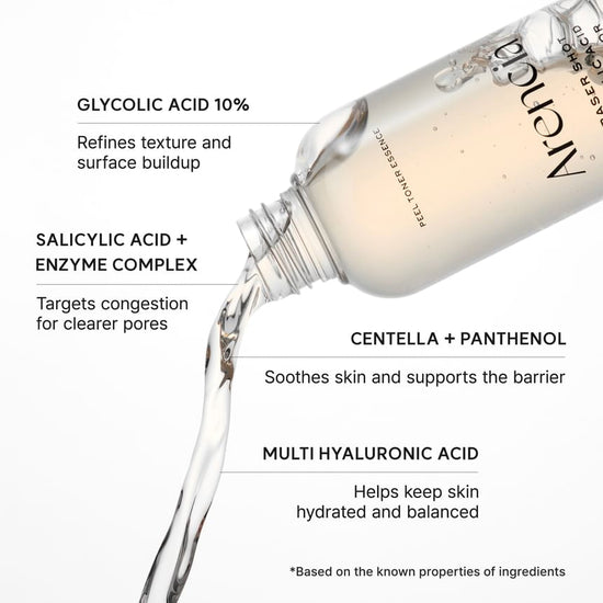Arencia Eraser Shot Glycolic Acid Exfoliator 200ml مقشر أرينسيا إريزر شوت بحمض الجليكوليك - Princess Cosmetics Qatar