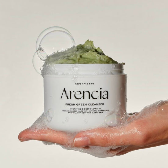 Arencia Fresh Green Cleanser 120g منظف أرينسيا فريش جرين - Princess Cosmetics Qatar